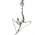 Metal Necklace Rhythmics Gymnast With Rope