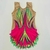 YELLOW-PINK BRIGHT leotard