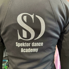 Жакет спортивный Esther черный SPEKTOR DANCING + ISR FLAG