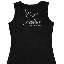 Майка чёрная с лого COLLIER